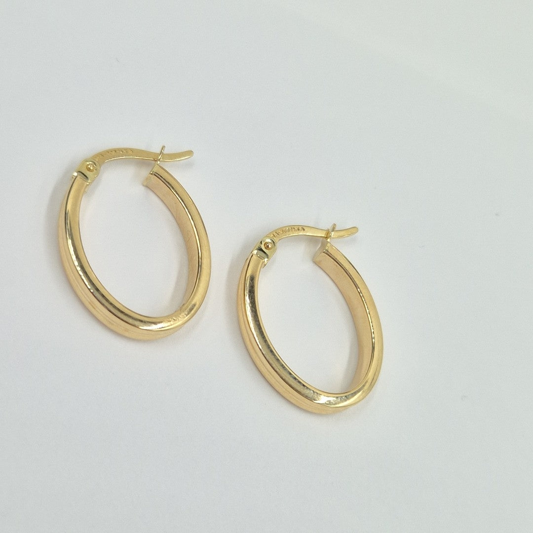 ARRACADAS ORO 14K 1.5 (NUEVO)