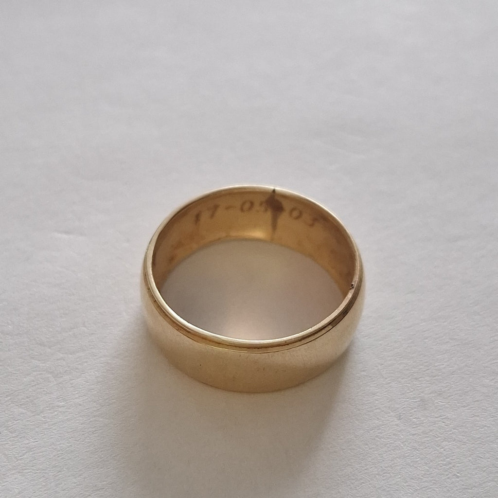 ARGOLLA ORO 14 K 4.7 GRMS (SEMINUEVO)