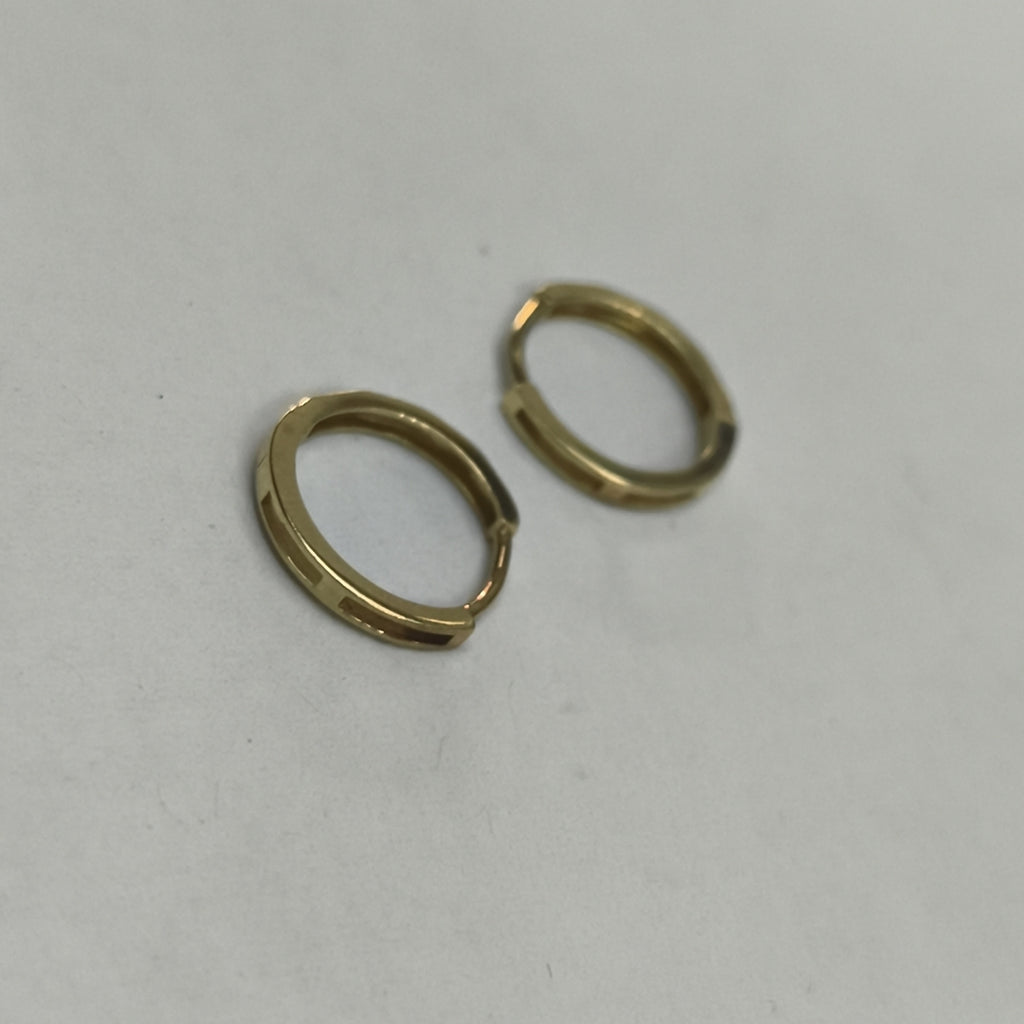 ARRACADAS PAR ORO 10 K 1.2 GRMS (SEMINUEVO)