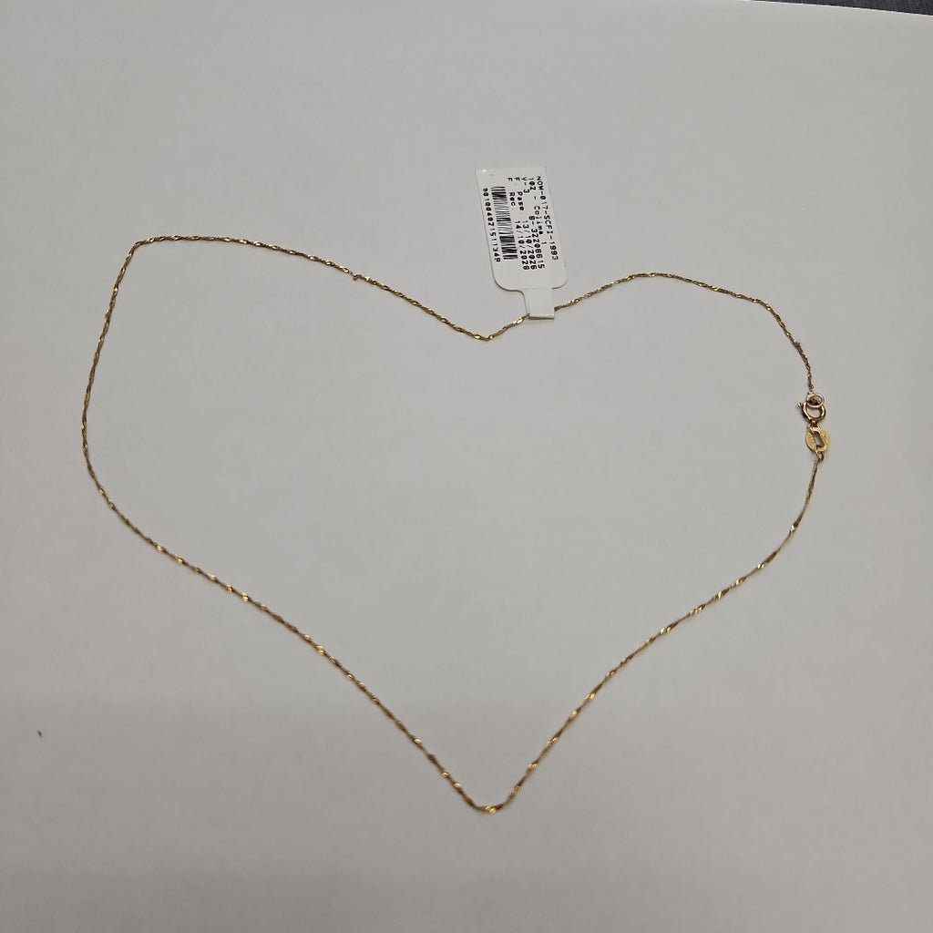 CADENA ORO 10 K 0.6 GRMS (SEMINUEVO)