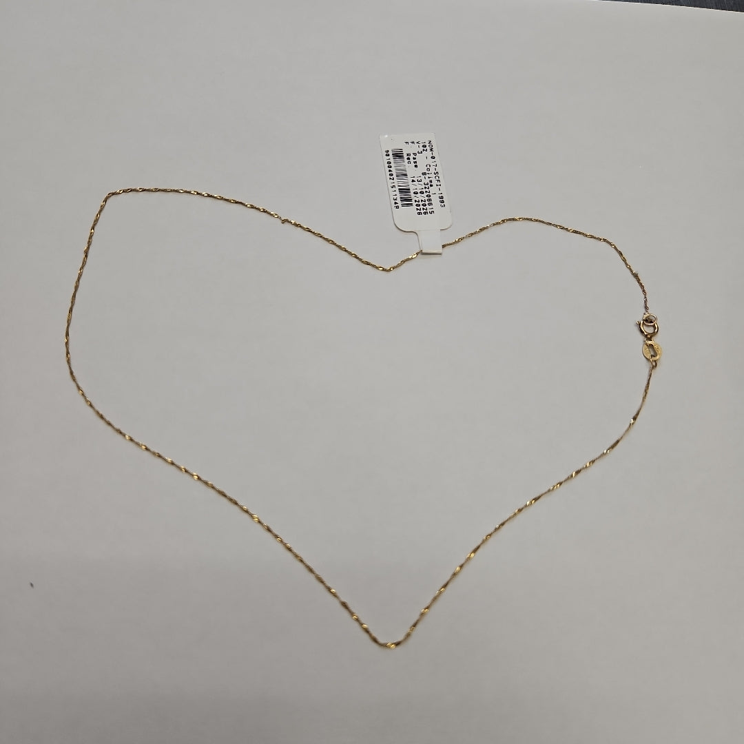 CADENA ORO 10 K 0.6 GRMS (SEMINUEVO)