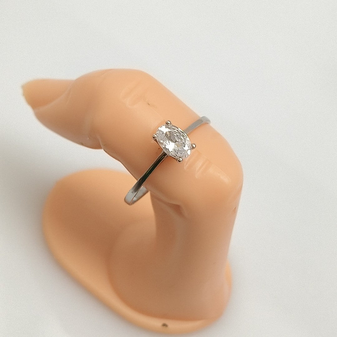 SOLITARIO ORO BLANCO 14 K 0,90 GRMS (SEMINUEVO)