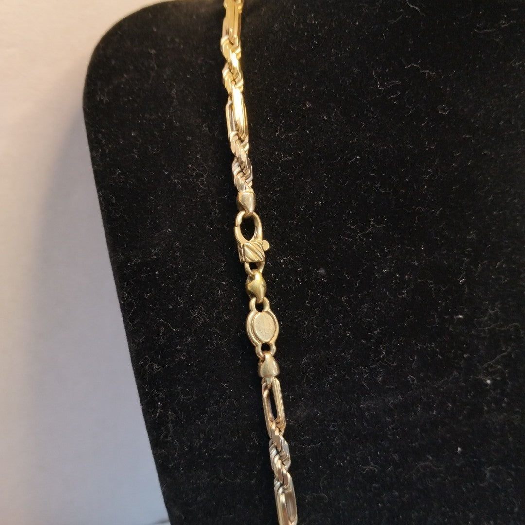 CADENA ORO COMBINADO 14 K 40.1 GRMS (SEMINUEVO)