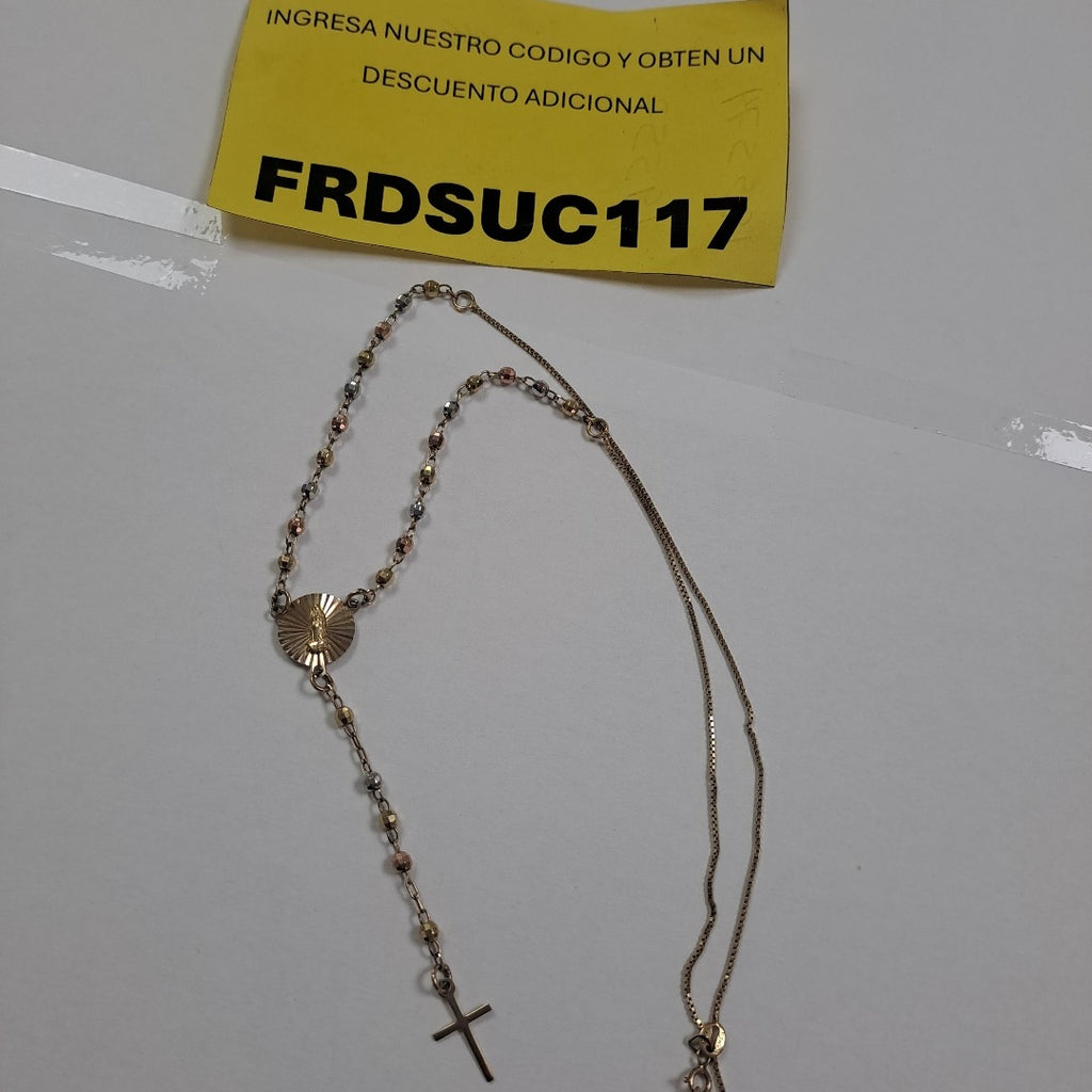 COLLAR ORO 10 K 4.5 GRMS (SEMINUEVO)