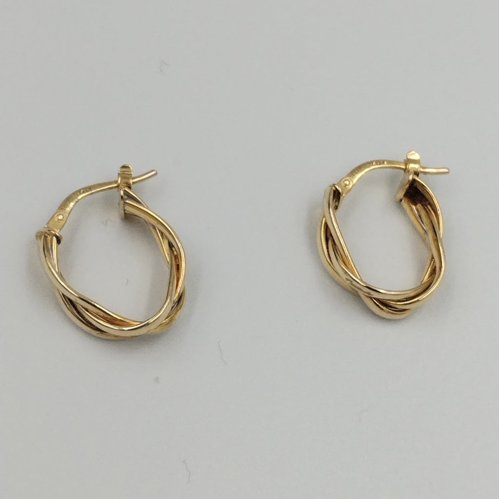 ARRACADAS PAR ORO 14 K 2 GRMS (SEMINUEVO)