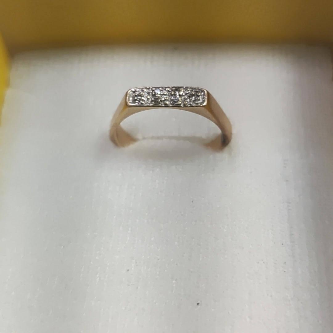 ANILLO ORO 14 K 2.8 GRMS (SEMINUEVO)