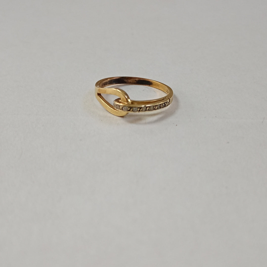 ANILLO ORO 14 K 2,20 GRMS (SEMINUEVO)