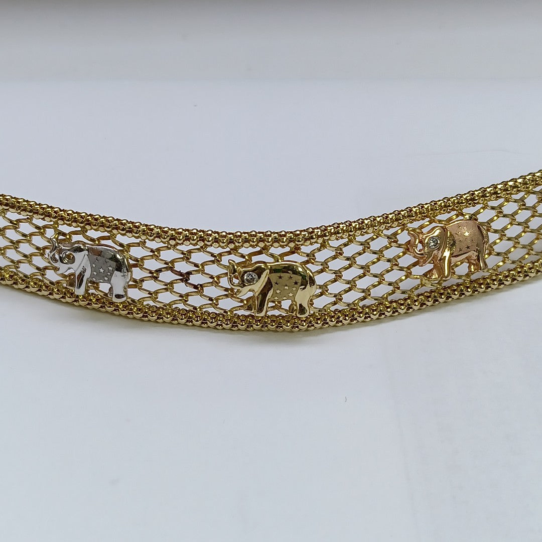 PULSERA ORO 14 K 22,10 GRMS (SEMINUEVO)