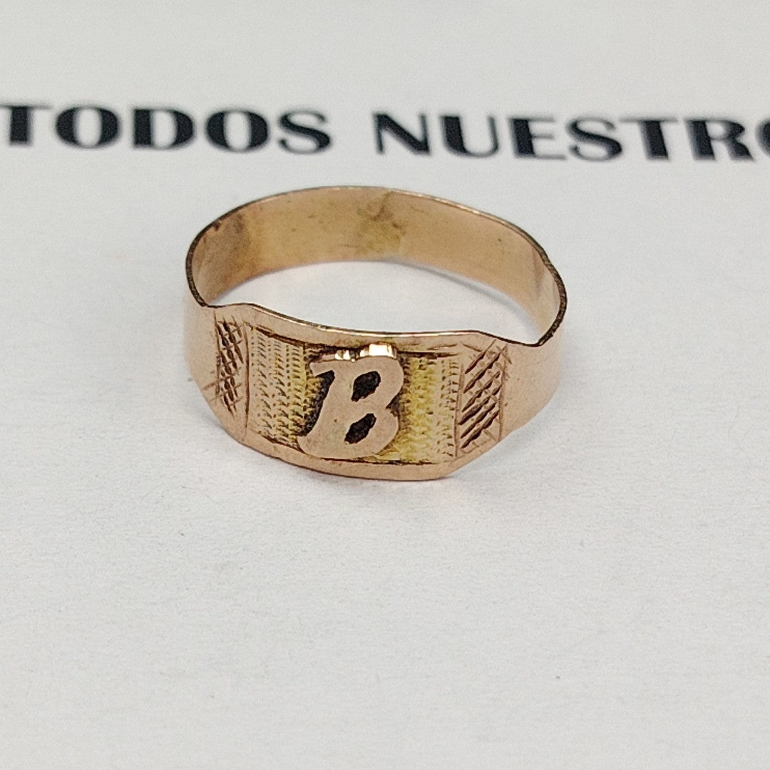 ANILLO ORO 10 K 1.1 GRMS (SEMINUEVO)