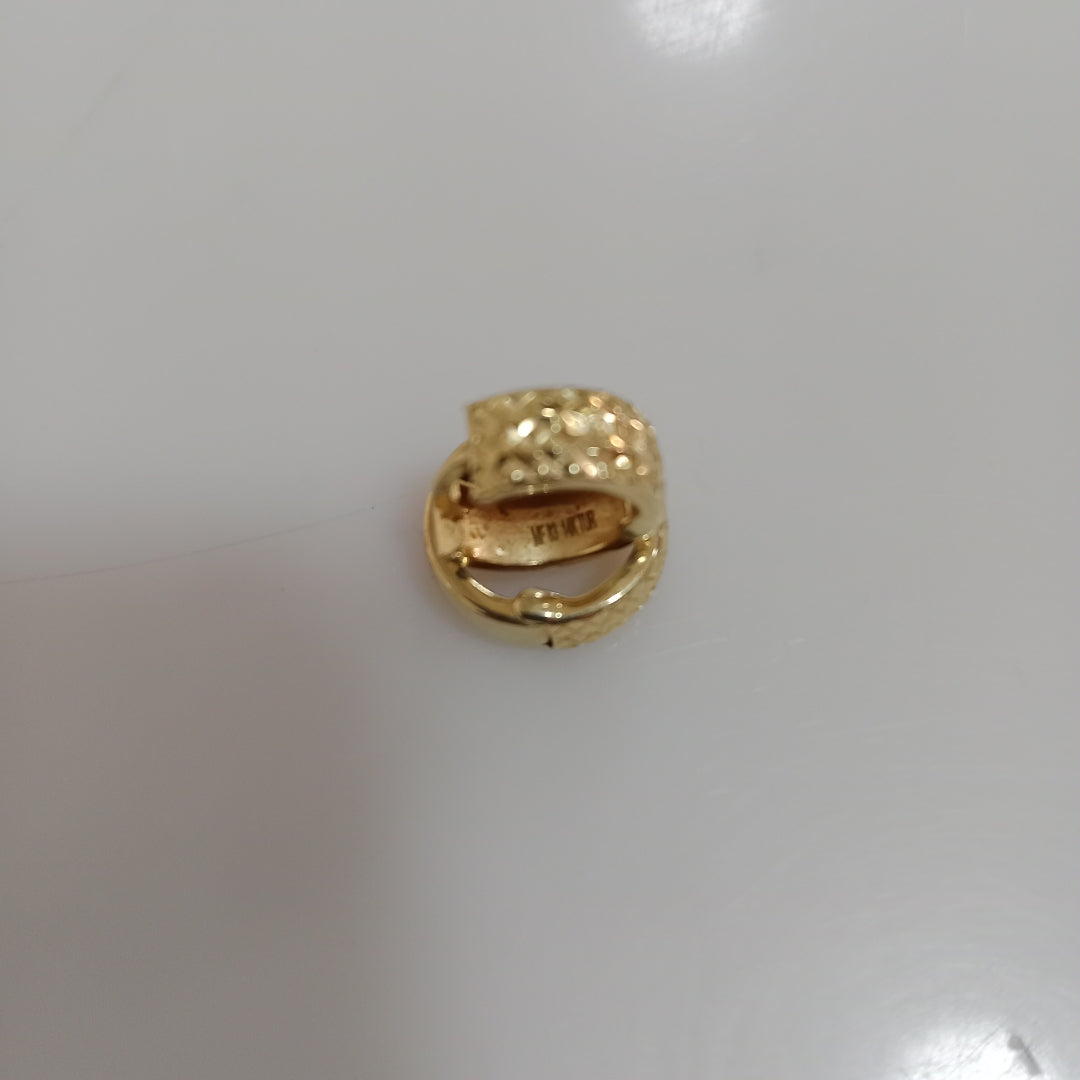 ARRACADAS PAR ORO 14 K 1,30 GRMS (SEMINUEVO)