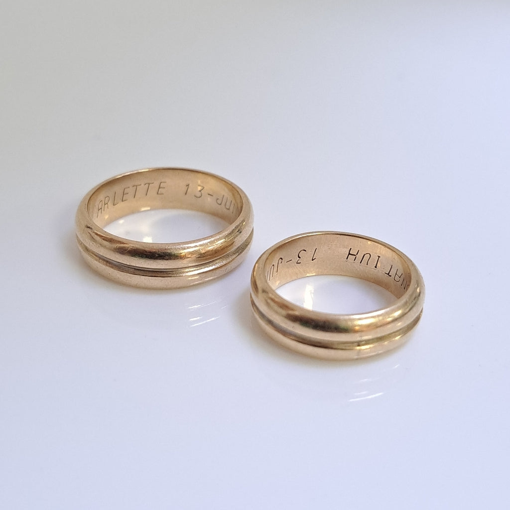 ARGOLLA ORO 14 K 12.2 GRMS (SEMINUEVO)