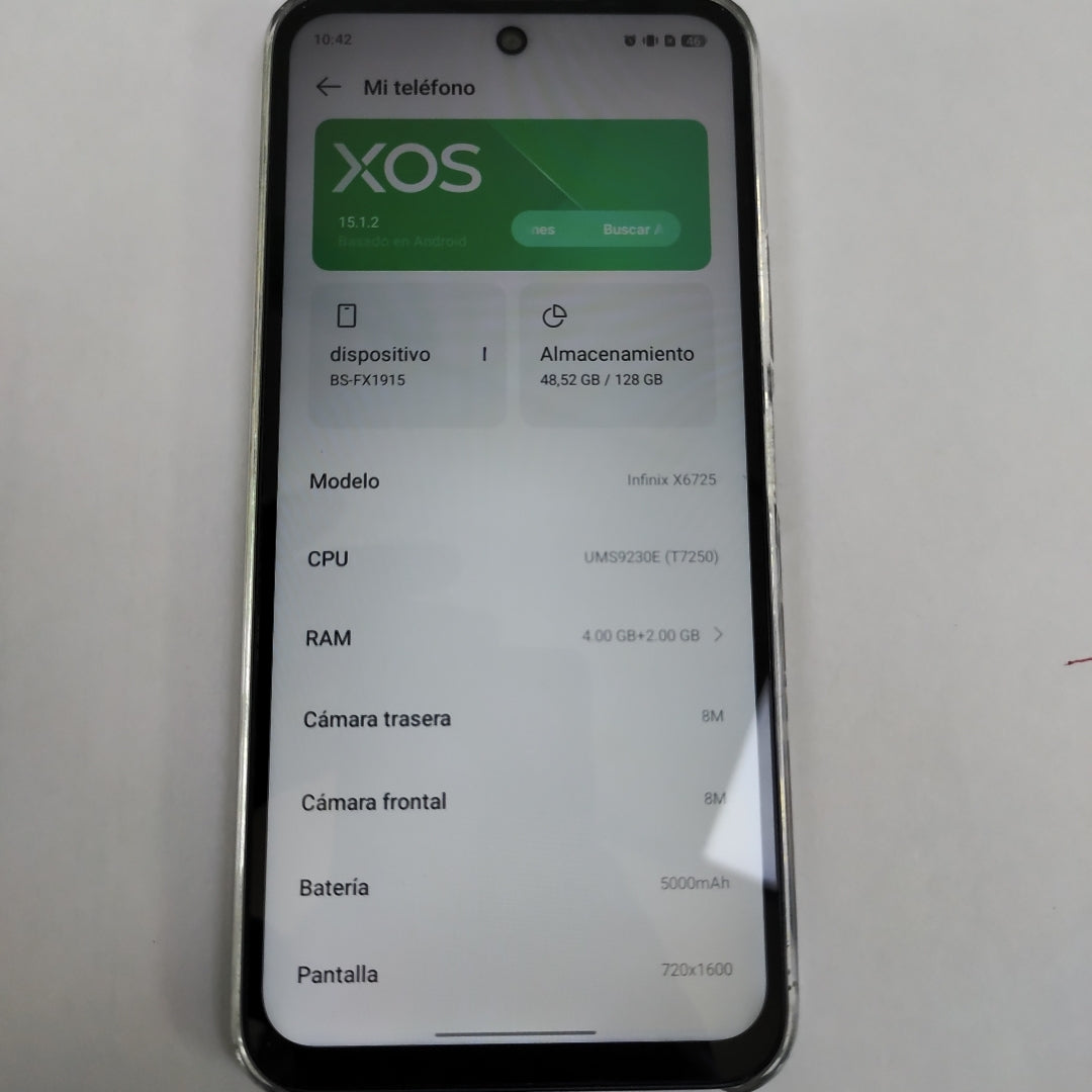 CELULAR OTRAS MARCAS OTROS MODELOS 128 GB 4 GB RAM (SEMINUEVO)