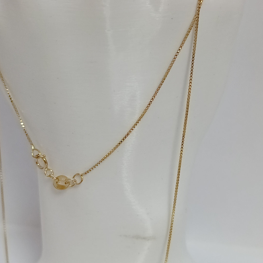CADENA VENECIANO 14K 55 CM 1.7 GR (NUEVO)
