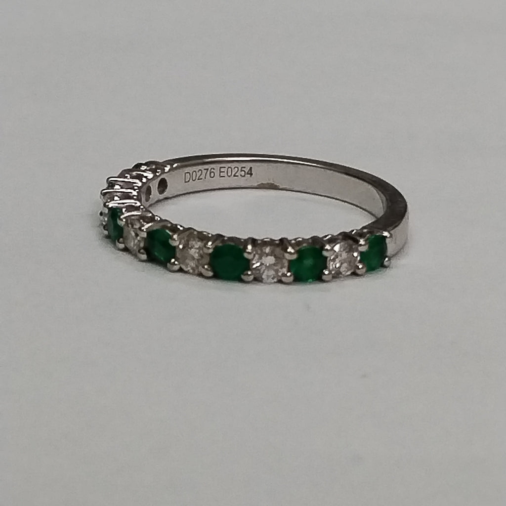 MEDIA CHURUMBELA ORO BLANCO 18 K 2.3 GRMS (SEMINUEVO)