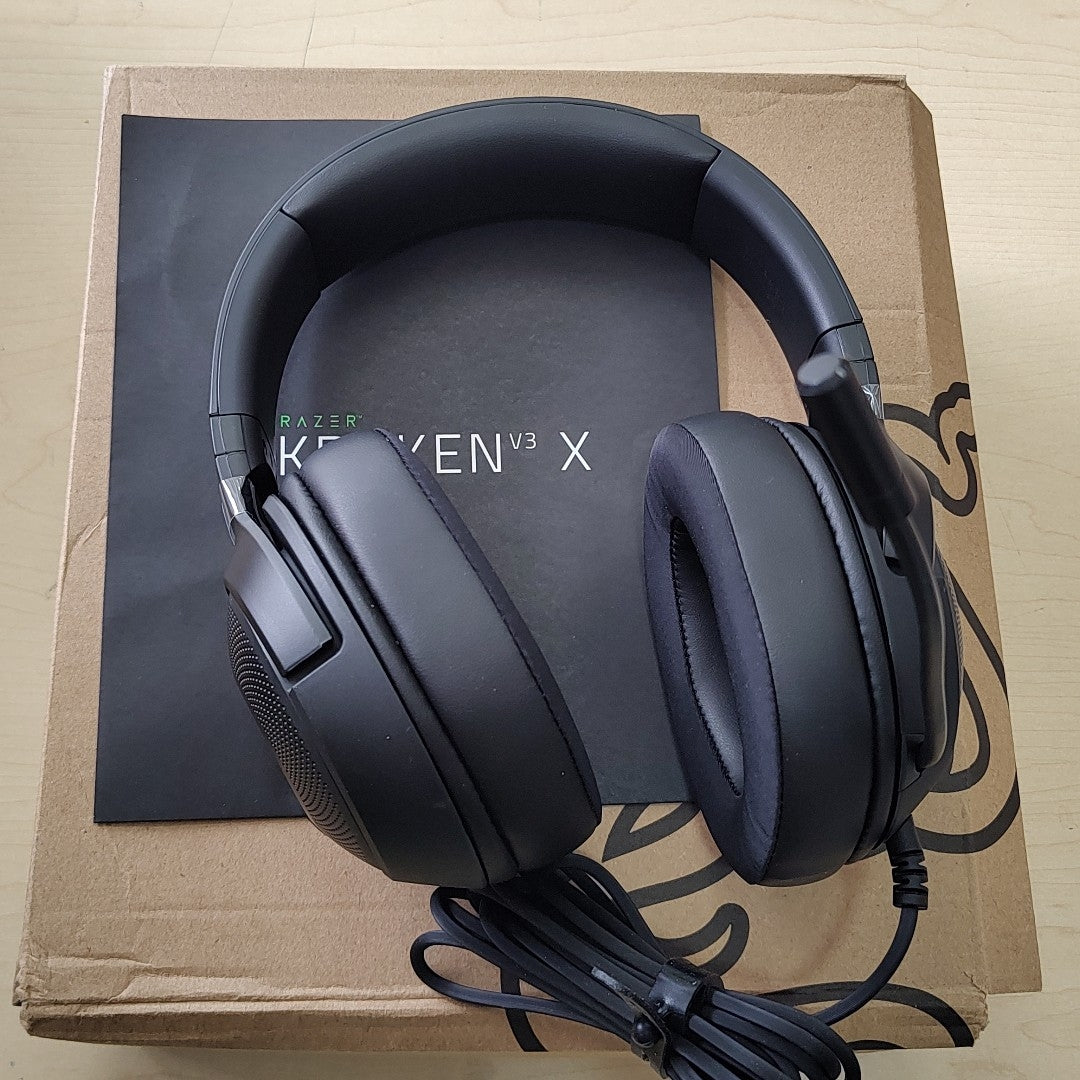 AUDIFONOS RAZER KRAKEN V3 X ALAMBRICO OVER EAR (SEMINUEVO)