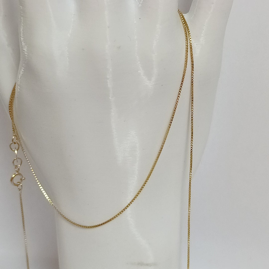 CADENA VENECIANO 14K 55 CM 1.7 GR (NUEVO)