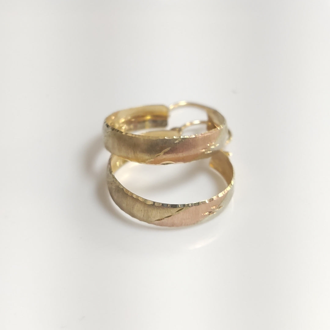 ARETES PAR ORO 10 K 2.5 GRMS (SEMINUEVO)
