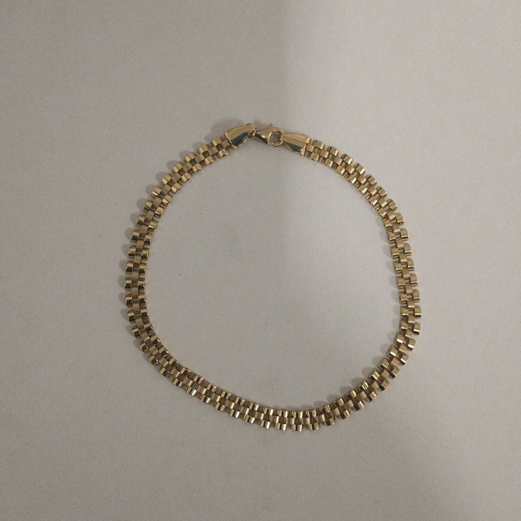 PULSERAS CABALLERO ORO 14K 6.4 (NUEVO)