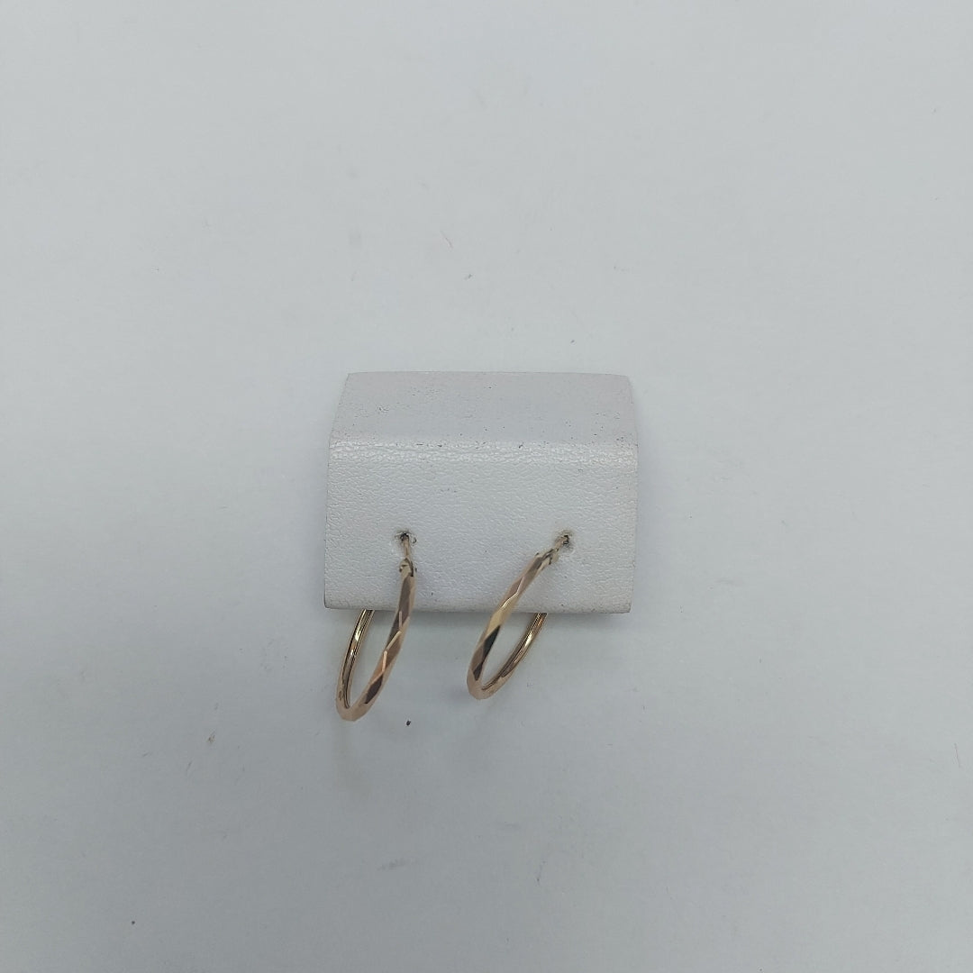 ARRACADAS PAR ORO 14 K 1,20 GRMS (SEMINUEVO)