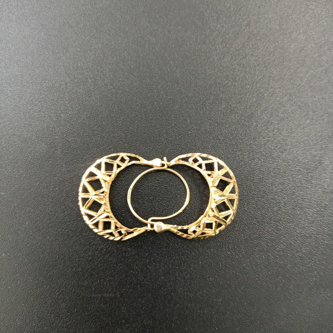 ARETES PAR ORO 10 K 2 GRMS (SEMINUEVO)