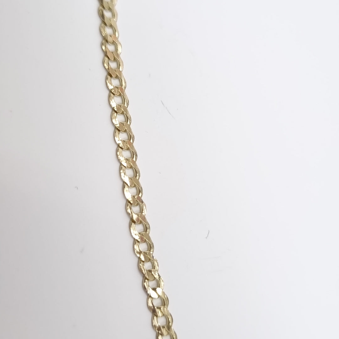 CADENA BARBADA 14K 55 CM 5.2 GR (NUEVO)