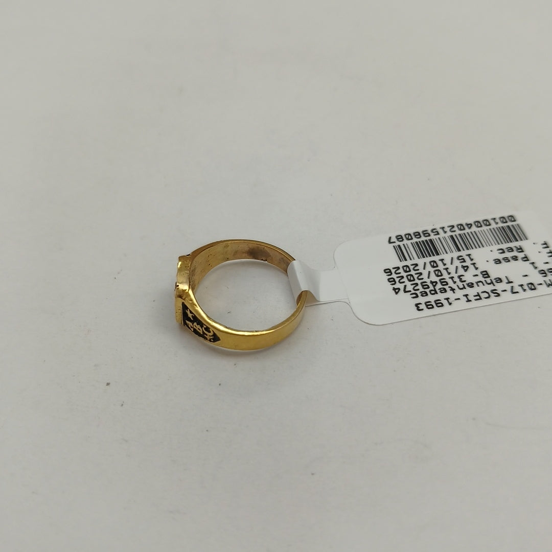 ANILLO DE GRADUACIÓN ORO 8 K 2.1 GRMS (SEMINUEVO)
