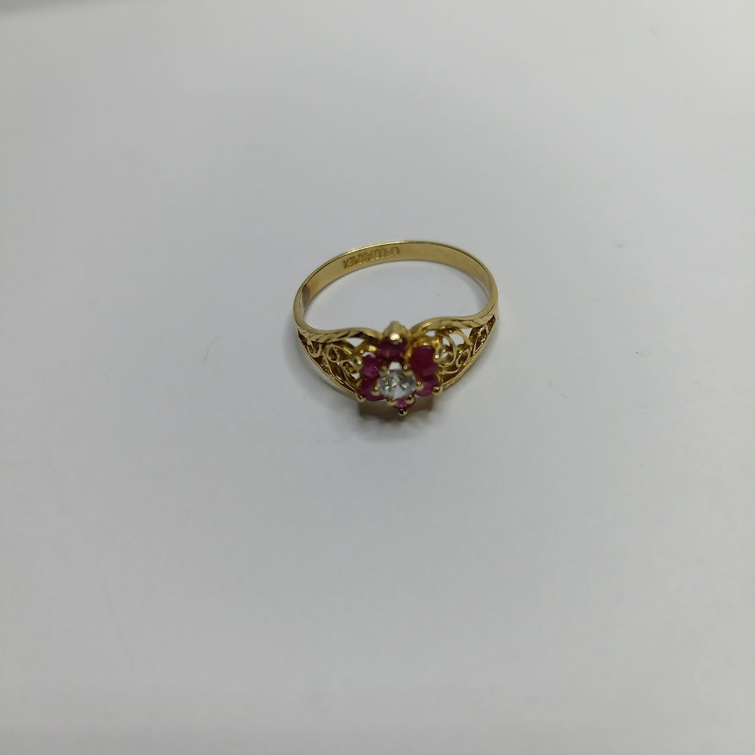 ANILLO ORO 14 K 1,90 GRMS (SEMINUEVO)