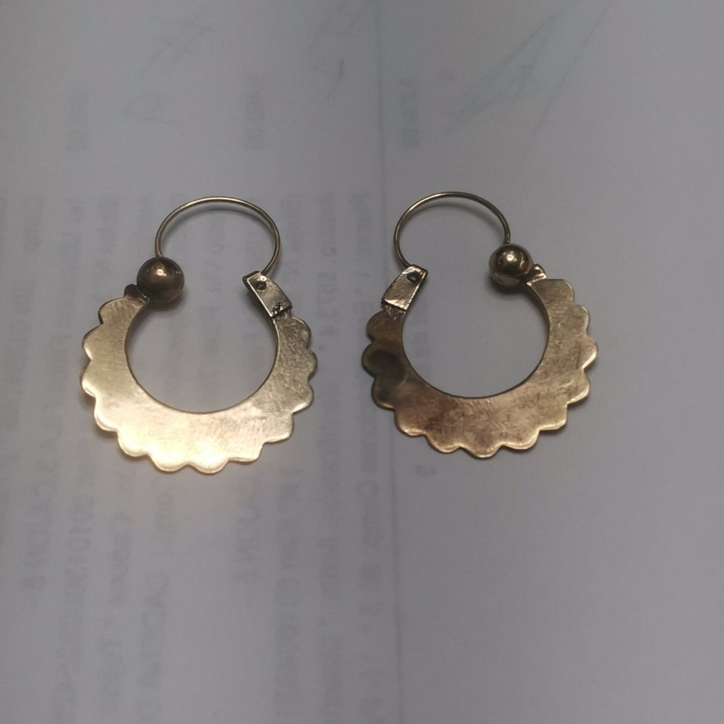 ARETES PAR ORO 10 K 2.4 GRMS (SEMINUEVO)