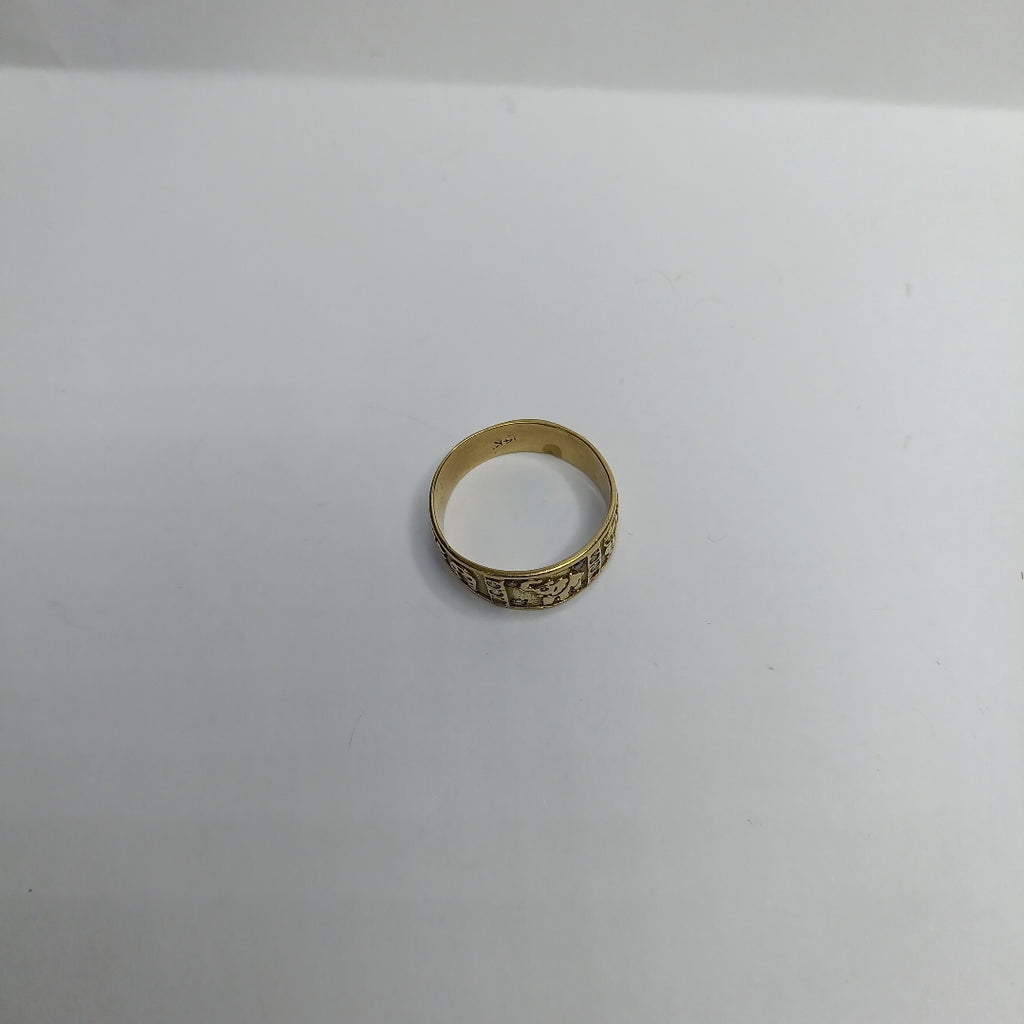 ARGOLLA DE LA SUERTE ORO 14 K 3,50 GRMS (SEMINUEVO)