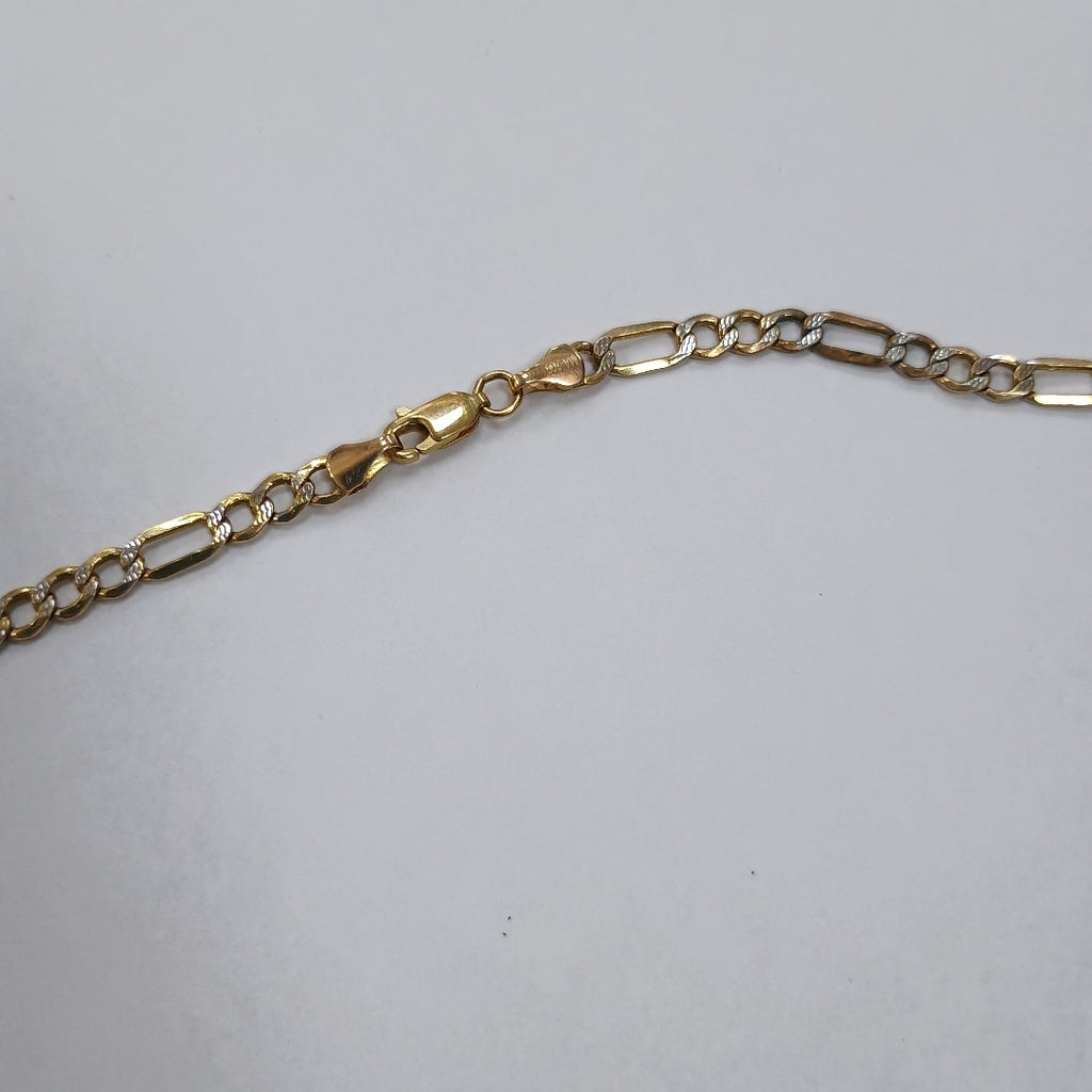 CADENA ORO, RODIADO 10 K 6.8 GRMS (SEMINUEVO)
