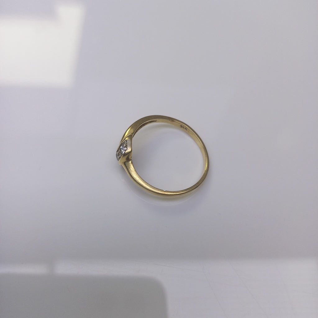ANILLITO ORO 14 K 1.7 GRMS (SEMINUEVO)