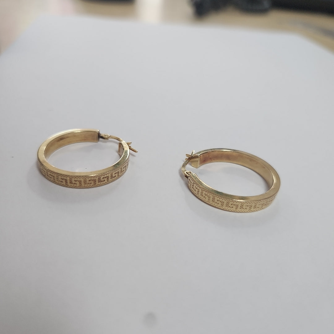 ARRACADAS PAR ORO 14 K 2,70 GRMS (SEMINUEVO)