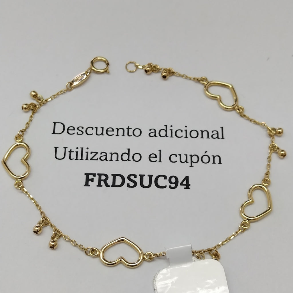 PULSERAS DAMA ORO 14K 1.6 (NUEVO)