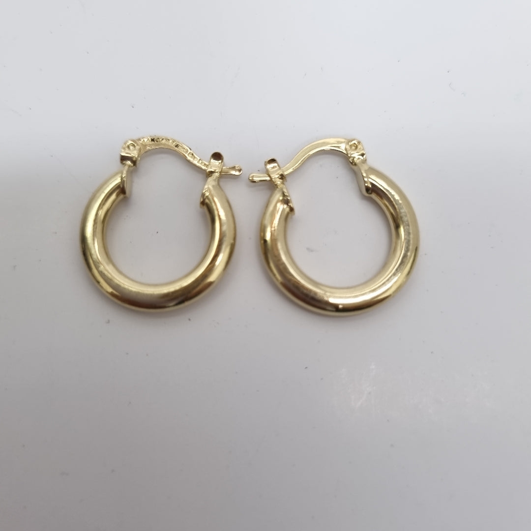 ARETES ARRACADAS 14K 1.6 GR (NUEVO)