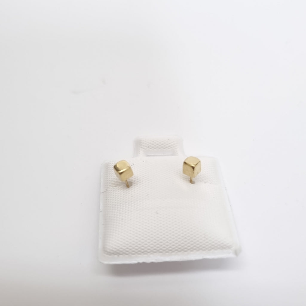 BROQUELES BROQUEL FIG CUBO 14K 0.203 GR (NUEVO)