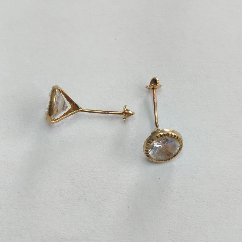 ARETES PAR ORO 10 K 0,90 GRMS (SEMINUEVO)