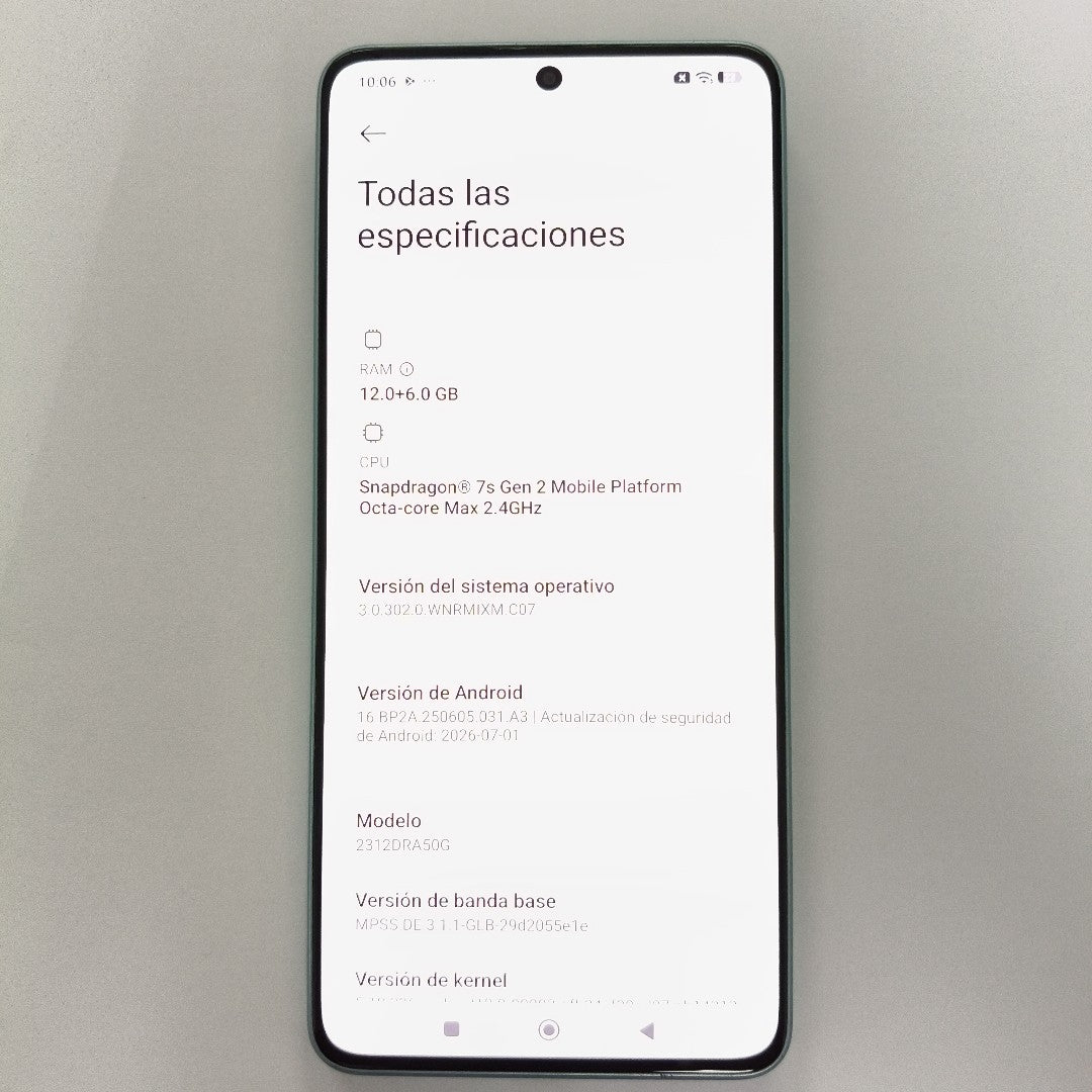 CELULAR XIAOMI REDMI NOTE 13 PRO 2312DRA50G (2023) 512 GB 12 GB RAM (SEMINUEVO)