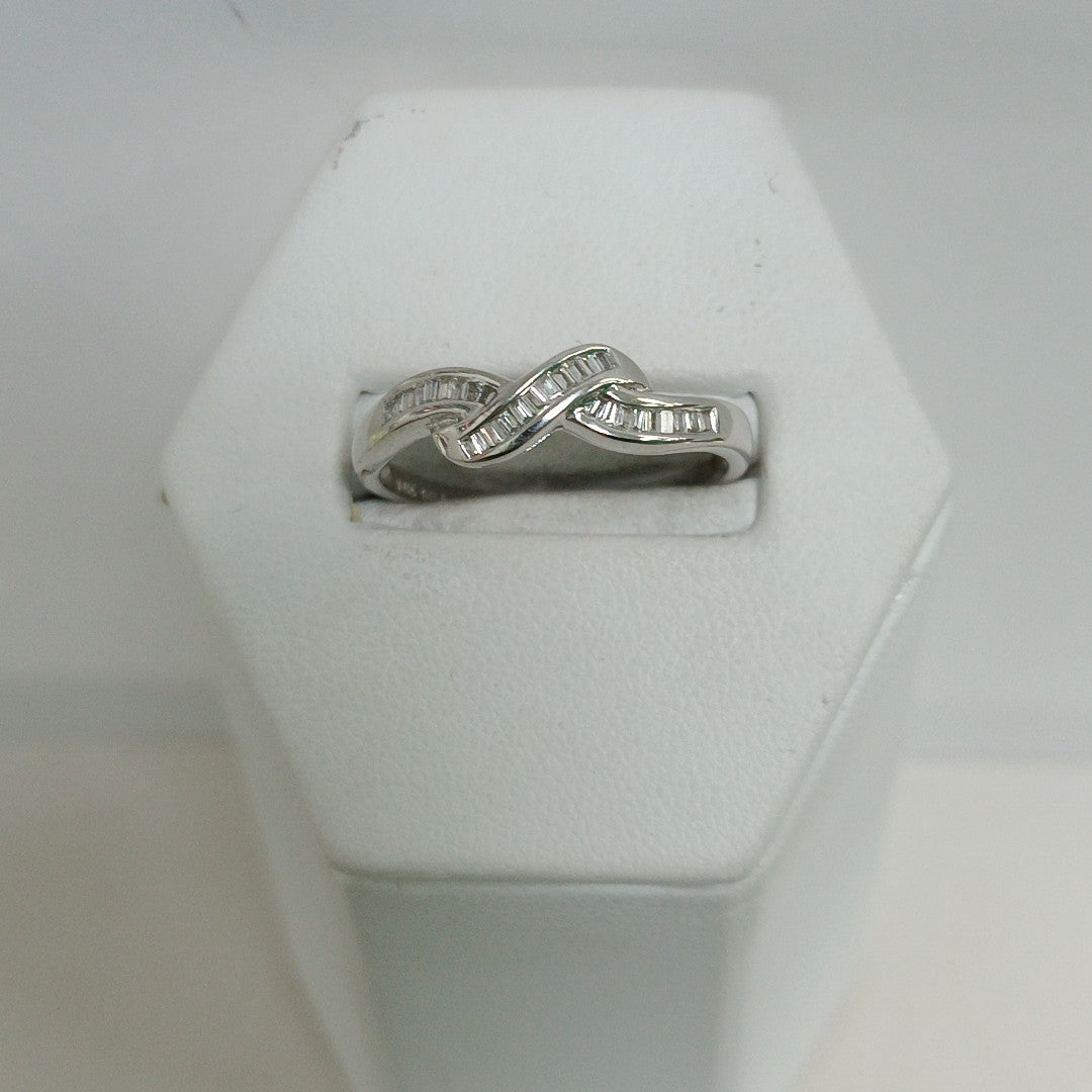ANILLITO ORO BLANCO 14 K 2,40 GRMS (SEMINUEVO)