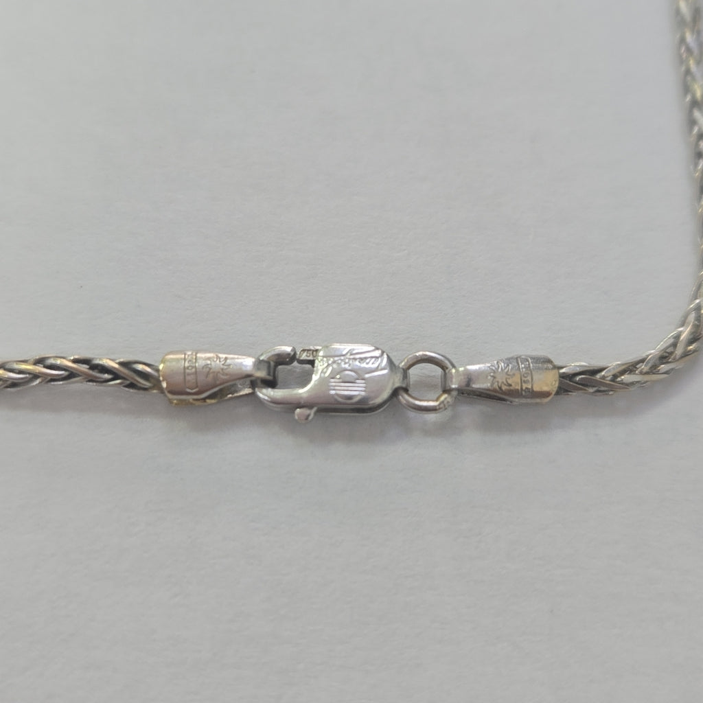 CADENA ORO BLANCO 18 K 6.3 GRMS (SEMINUEVO)