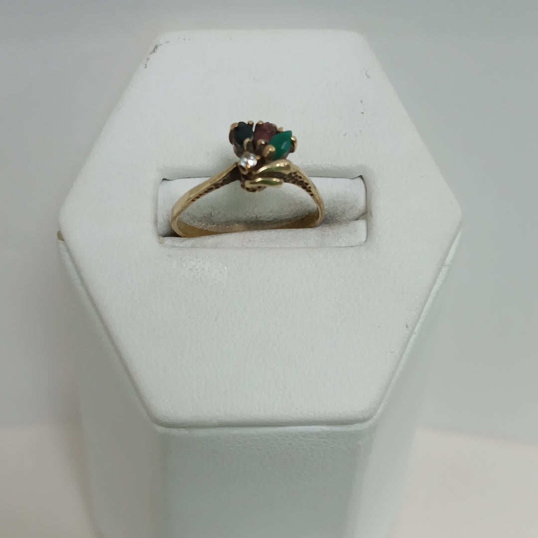 ANILLO ORO 10 K 1,40 GRMS (SEMINUEVO)