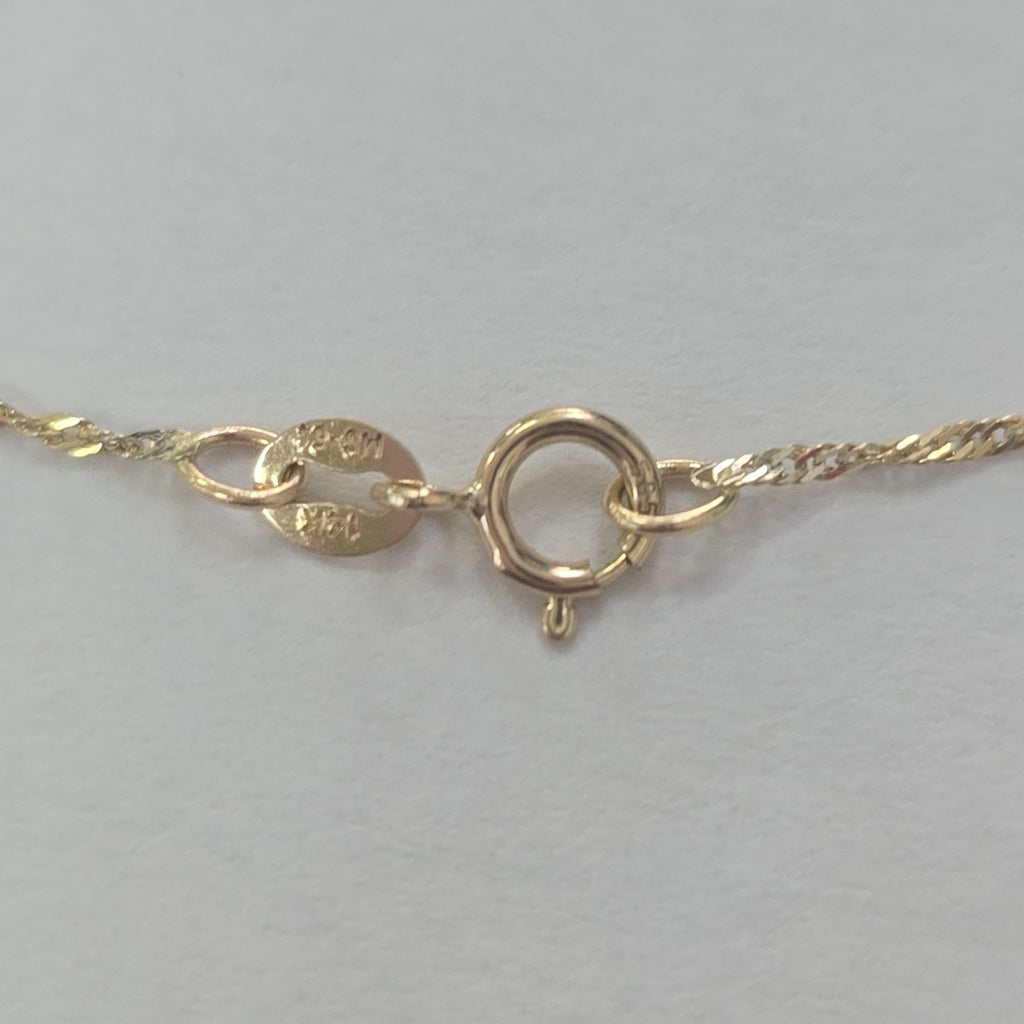 CADENA ORO 14 K 0.8 GRMS (SEMINUEVO)