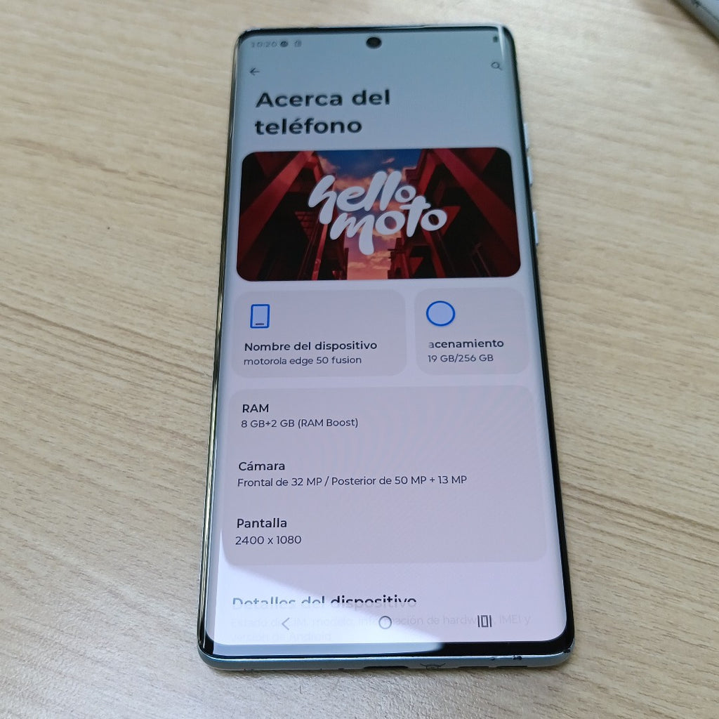 CELULAR MOTOROLA EDGE 50 FUSION XT2429-1 256 GB 8 GB RAM (SEMINUEVO)