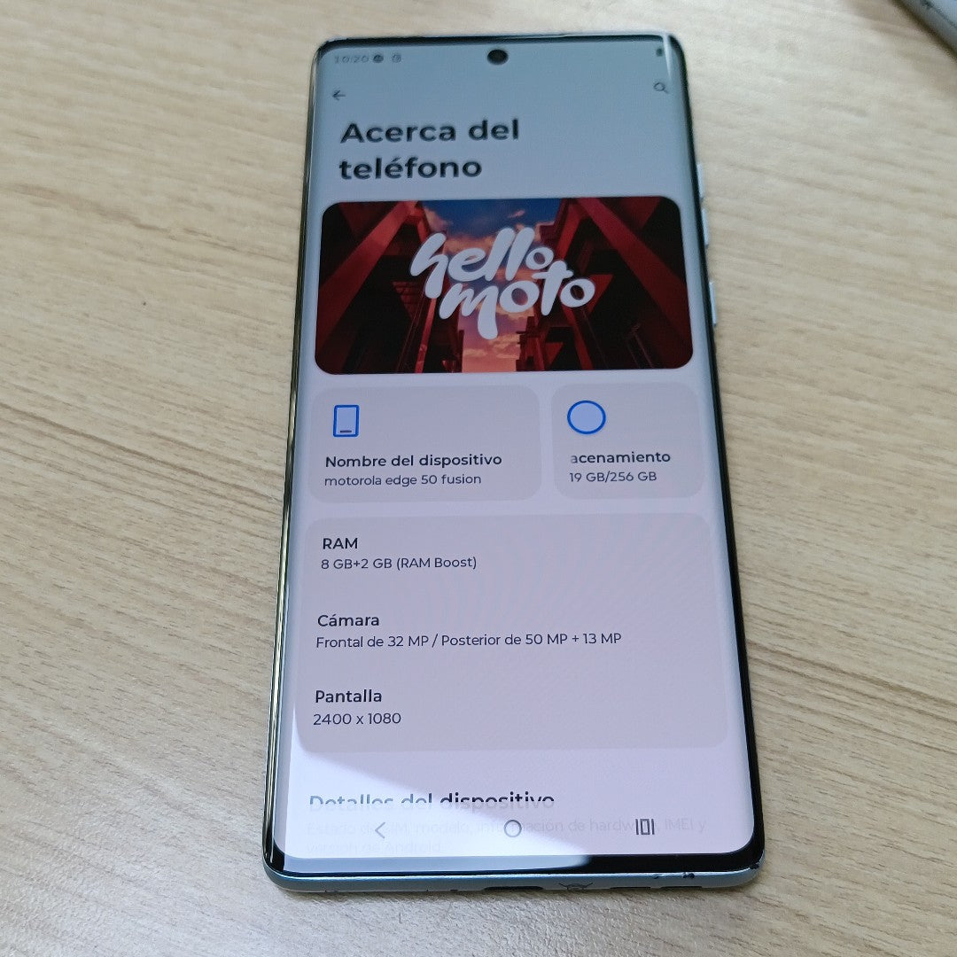 CELULAR MOTOROLA EDGE 50 FUSION XT2429-1 256 GB 8 GB RAM (SEMINUEVO)