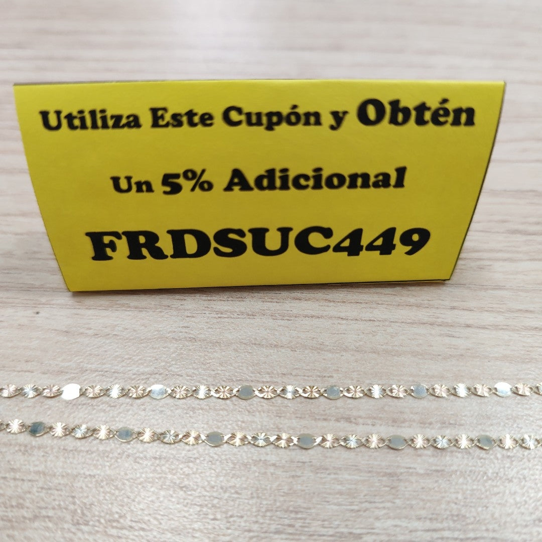 CADENA ORO 14 K 1.5 GRMS (SEMINUEVO)