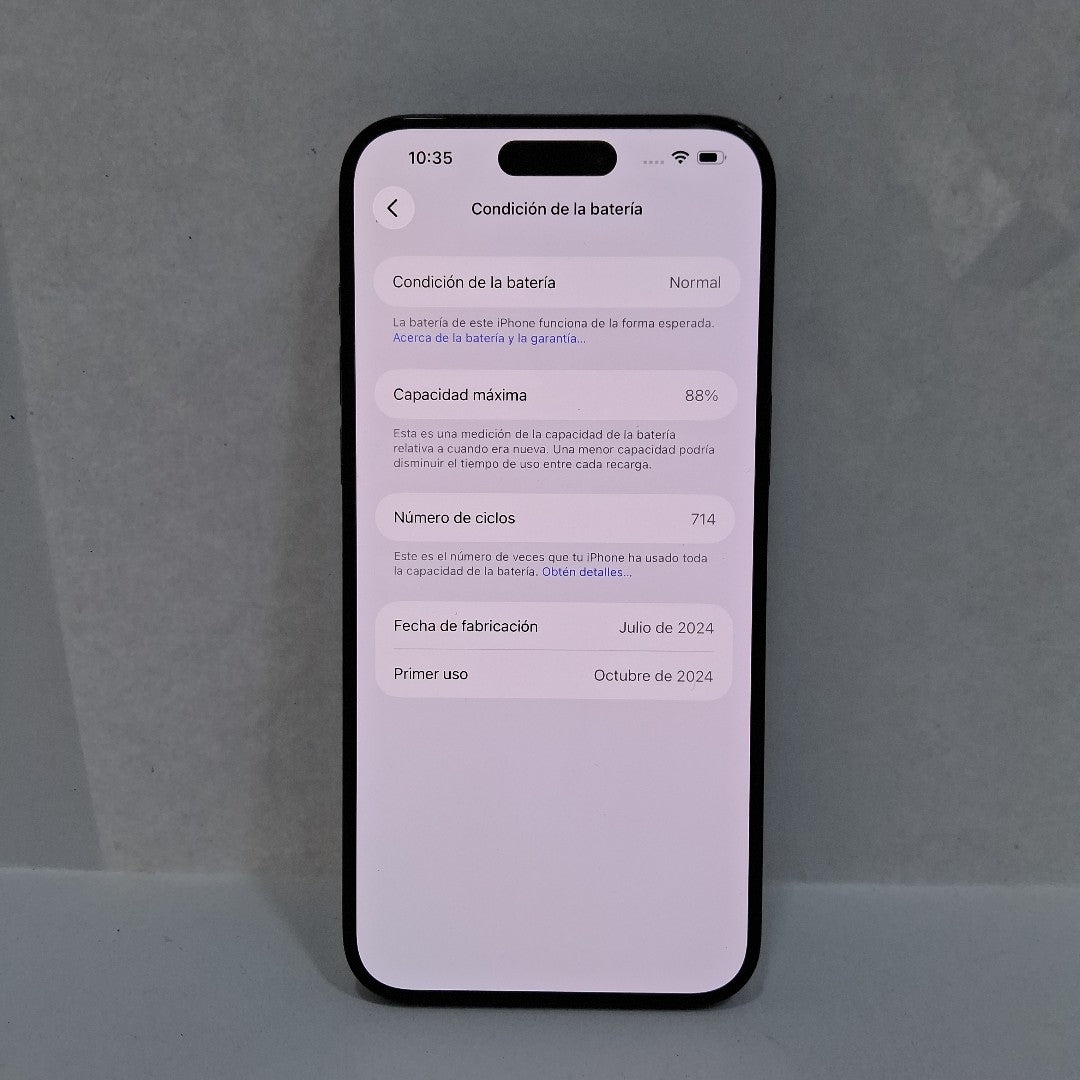 CELULAR APPLE IPHONE 15 PRO MAX A3105 (2023) 256 GB 8 GB RAM (SEMINUEVO)