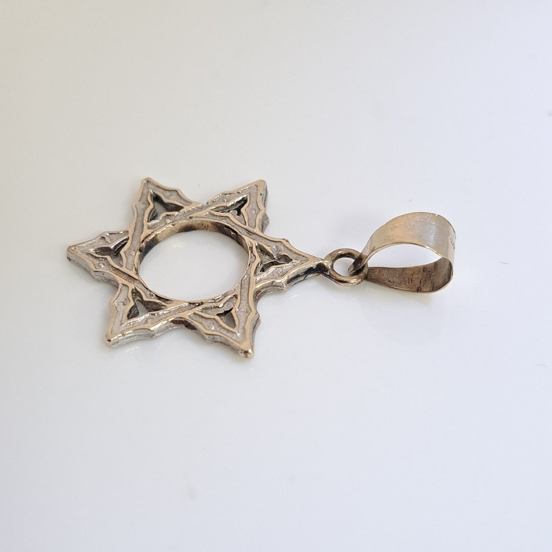DIJE ORO,ORO BLANCO 14 K 5,60 GRMS (SEMINUEVO)
