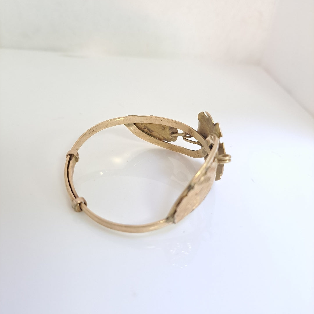 PULSERA RIGIDA ORO 10 K 20.5 GRMS (SEMINUEVO)