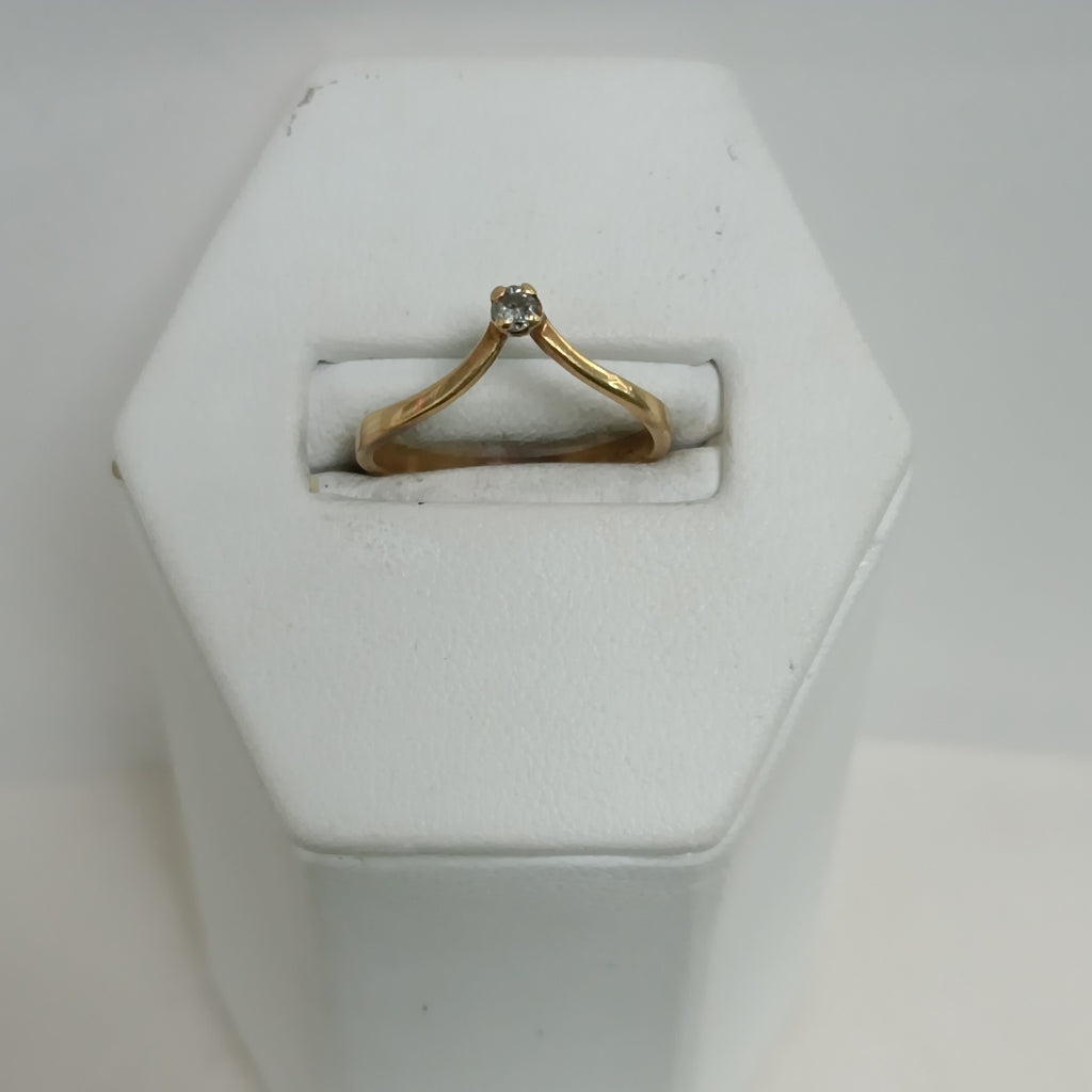 SOLITARIO ORO 14 K 1,50 GRMS (SEMINUEVO)