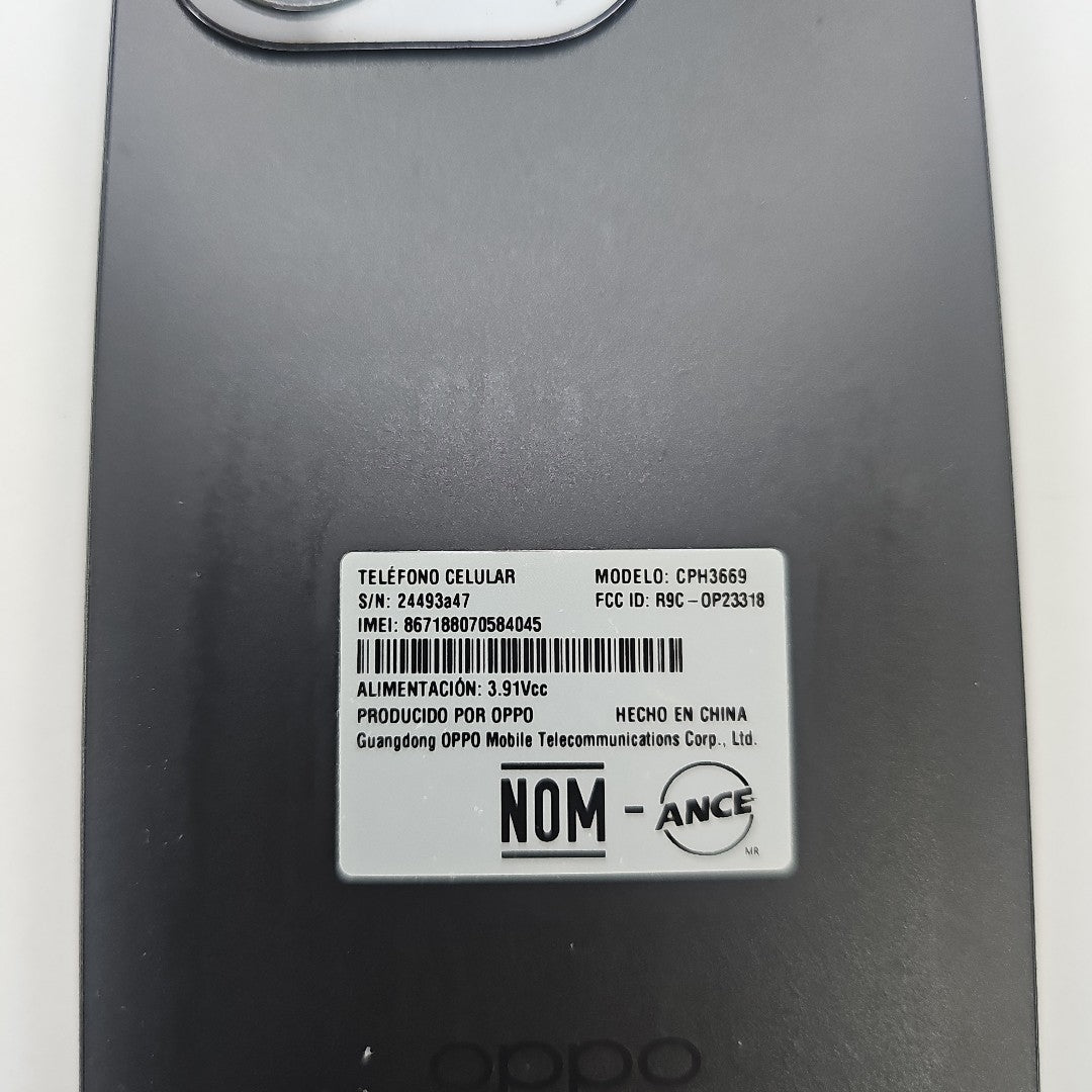 CELULAR OPPO A60 CPH3669 256 GB 8 GB RAM (SEMINUEVO)