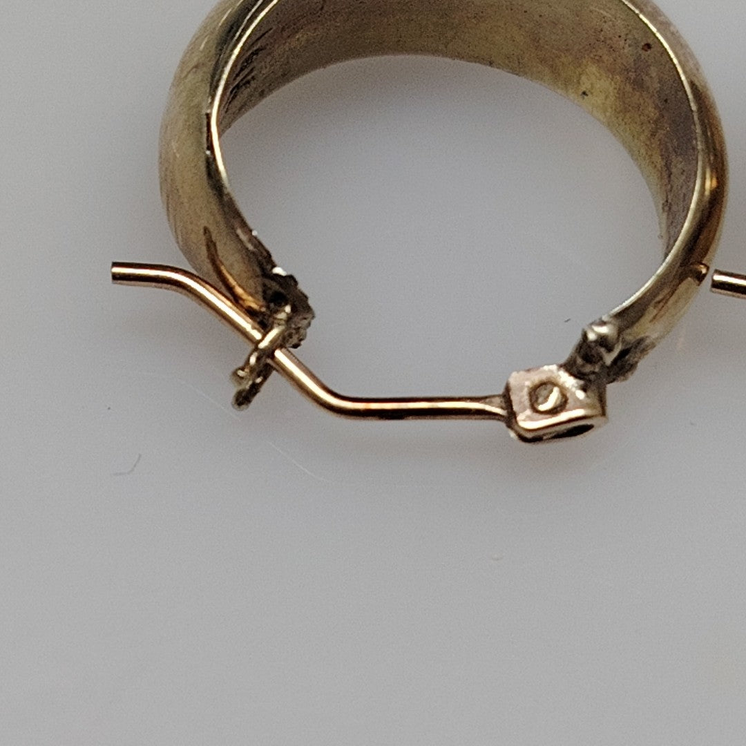 ARRACADAS PAR ORO 10 K 1,40 GRMS (SEMINUEVO)